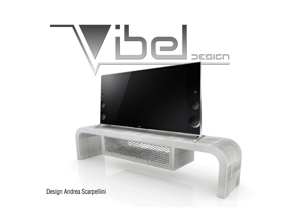 Aviator_Mobile Porta TV_Design Andrea Scarpellini